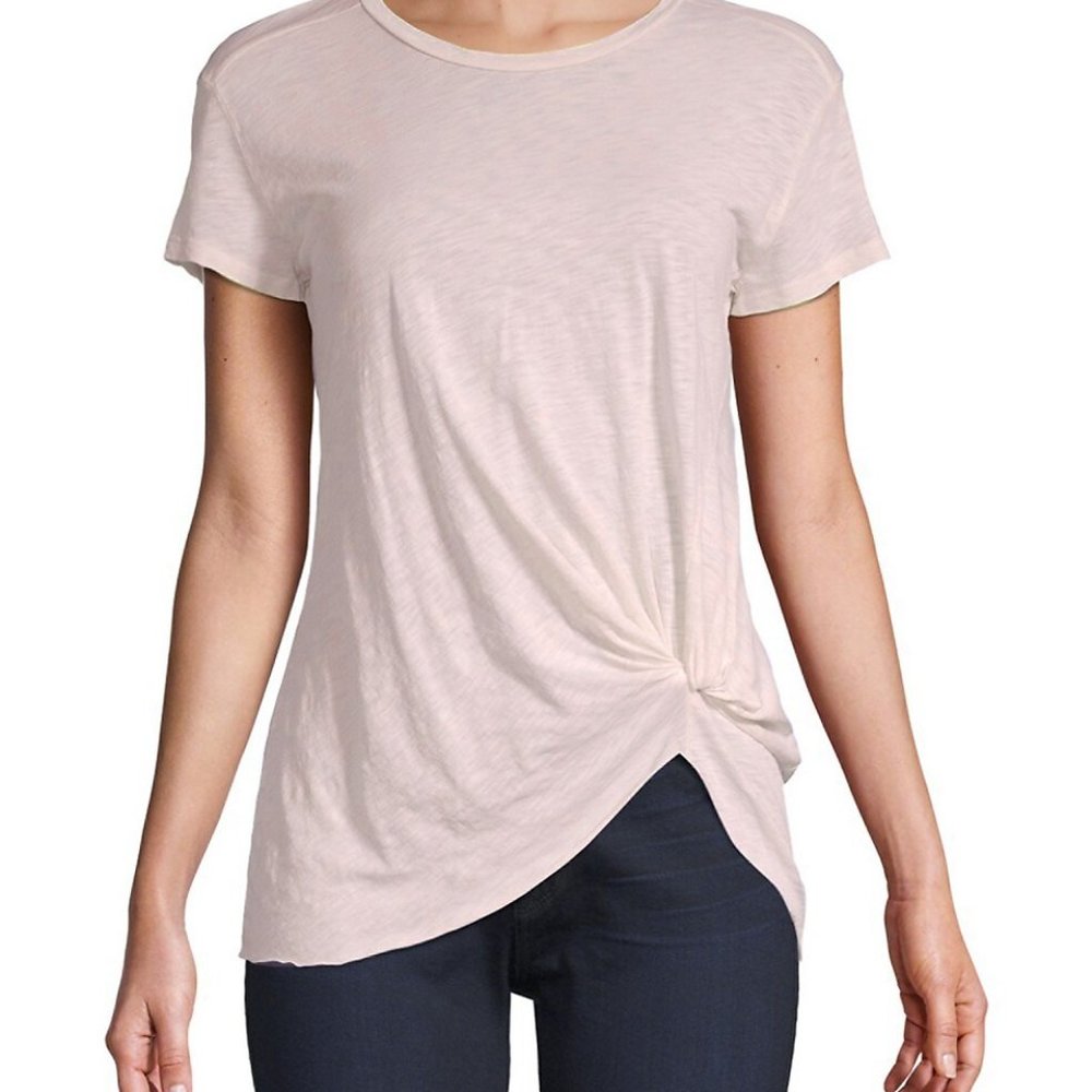 Stateside Twisted Knot Slub Tee